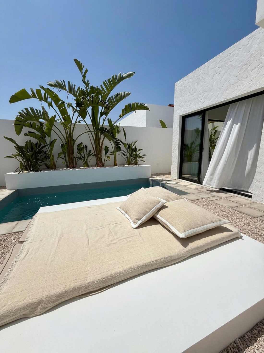 EBLI7 Hotel Boutique - poolside terrace in Alicante, Spain